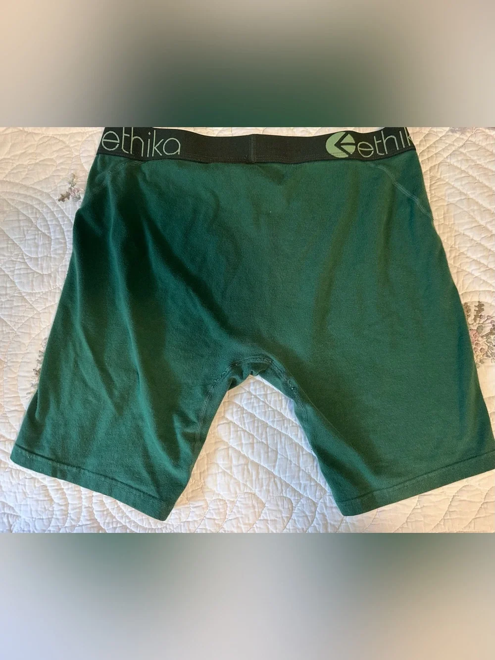 Ethika Men’s Performance Boxer Briefs - Forest Green